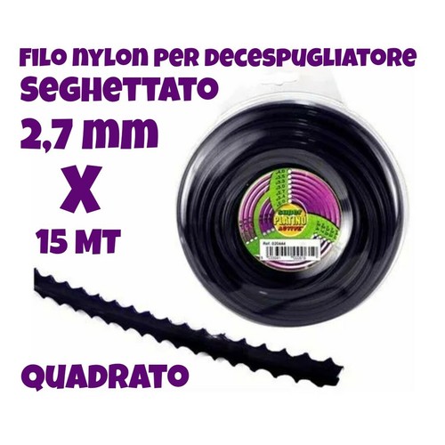 Filo seghettato 7mm x - filo,