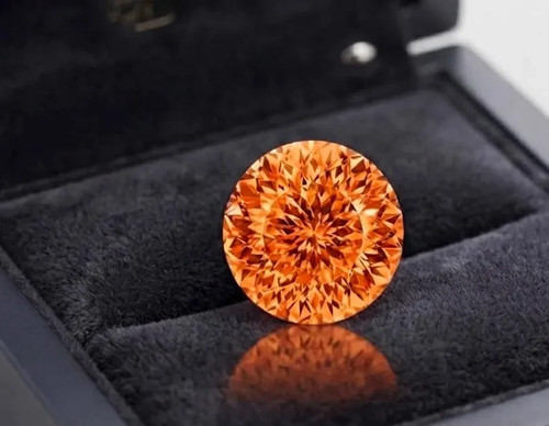 Diamante arancio naturale - arancio,