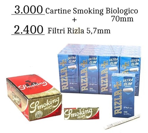 000 cartine organiche - 3.000, 70mm
