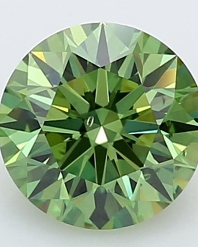 Diamante verde naturale