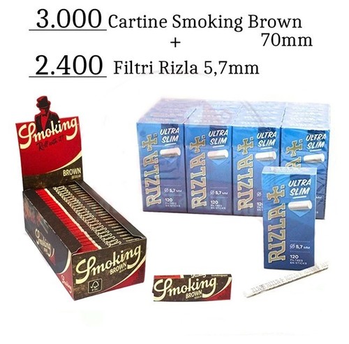 Cartine smoking brown - cartine,
