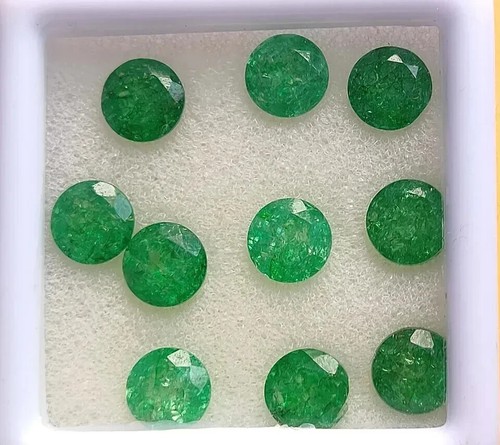 Lotto tondo smeraldo verde