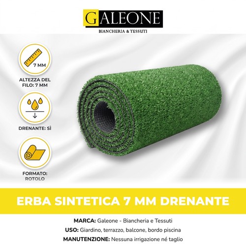 Erba sintetica da - mm,